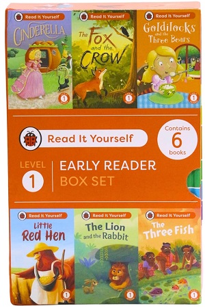 Read It Yourself with Ladybird: Early Readers Level 1: 6 Books Collection Box Set