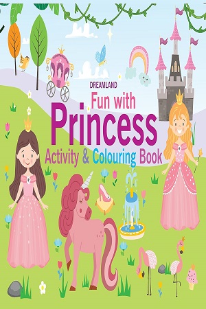 Fun with Princess Activity & Colouring by Dre