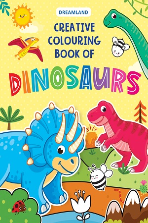 Creative Colouring Book of Dinaosaurs