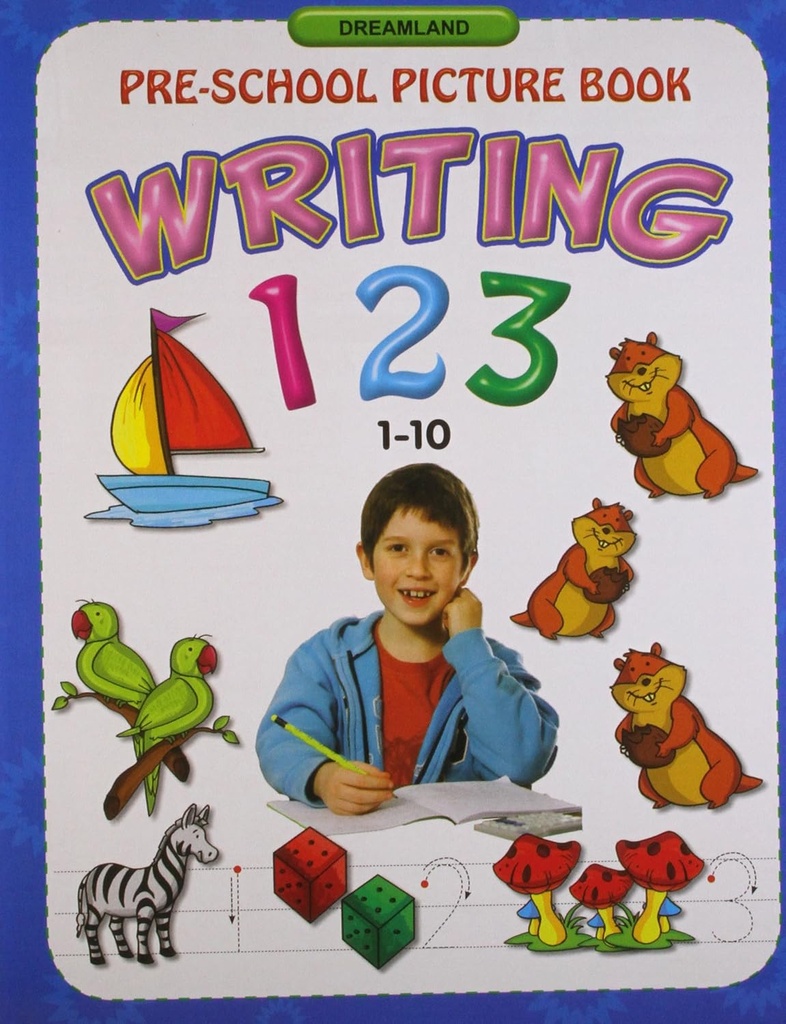 Pre School Writing Books - 1 To 10