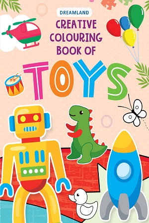 Creative Colouring Book of Toys
