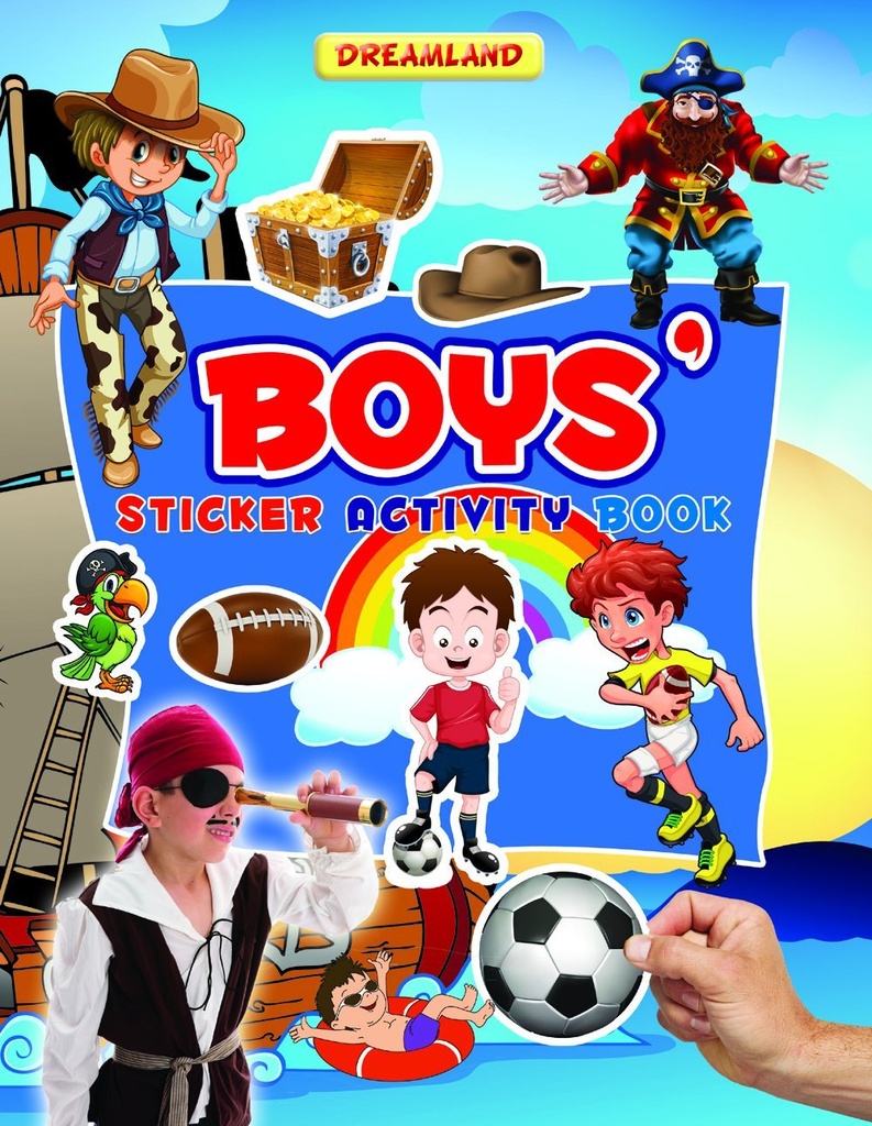 Sticker Activity Book -Boy