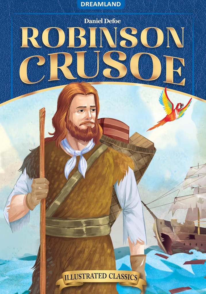 Robinson Crusoe- Illustrated Abridged Classics