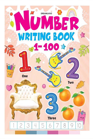 Dreamland Paper Back Number Writing Book 1 To 100