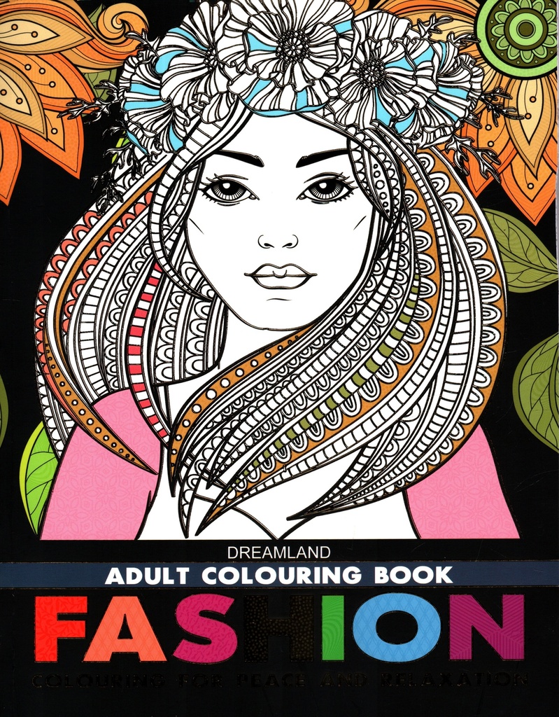 Adult Colouring Book FASHION