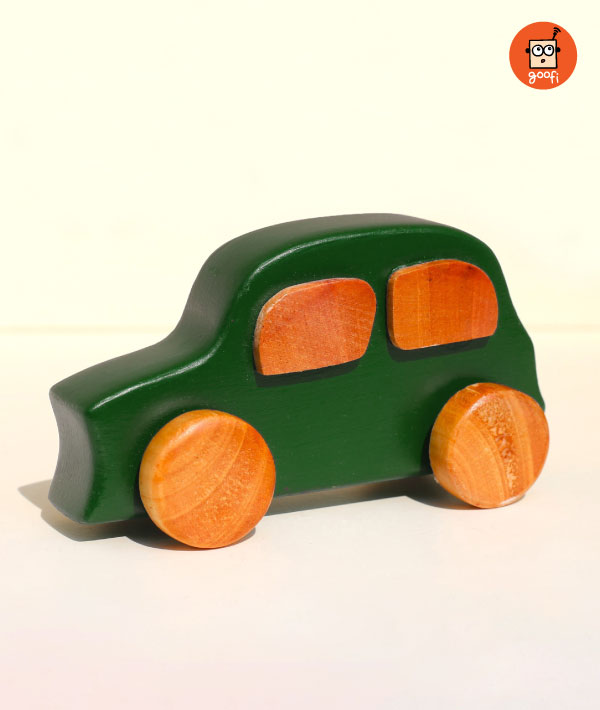 Wooden Wheel Micro Bus