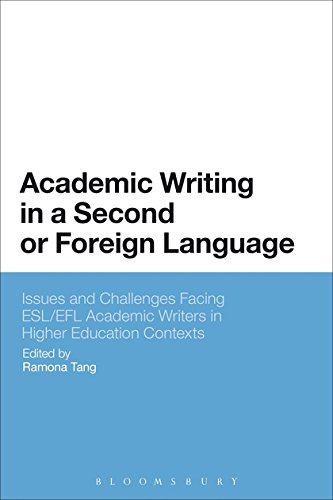 Academic Writing in a Second or Foreign Language