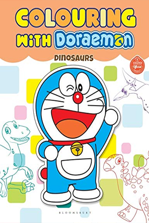 Colouring With Doraemon Dinosaurs