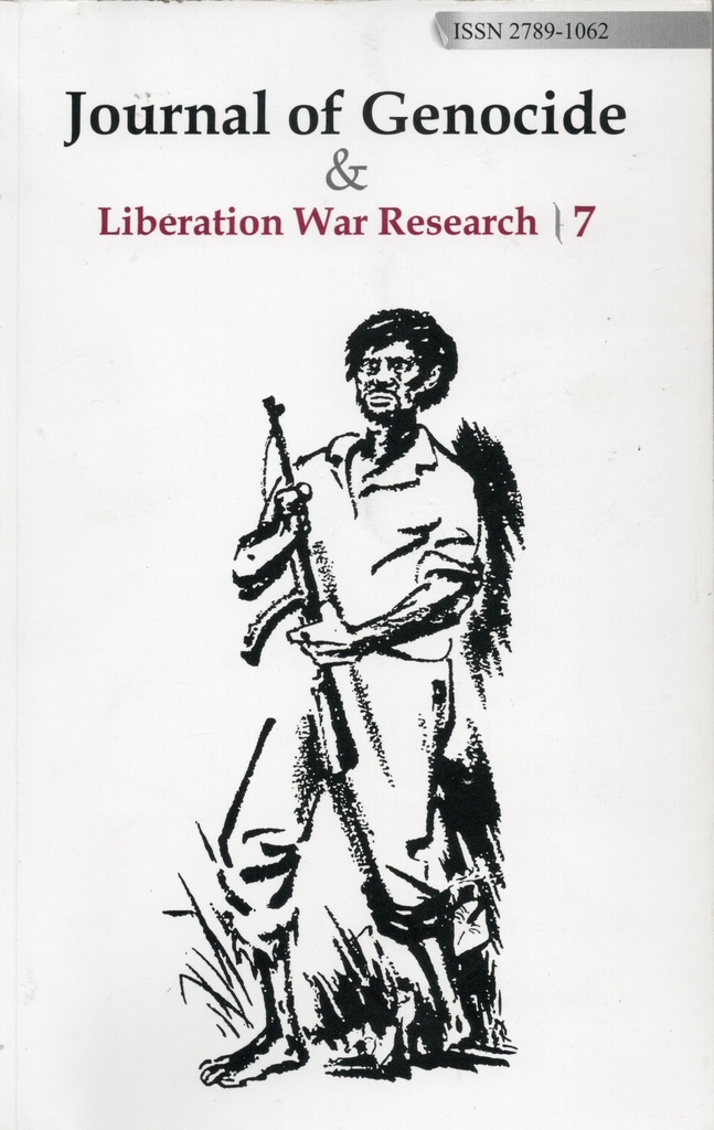 Journal Of Genocide And Liberation War Research 7