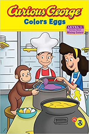 Curious George Colors Eggs