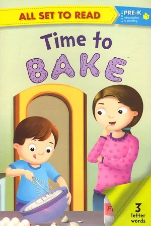 All set to Read - Level PRE-K Learning Letters: Time to Bake