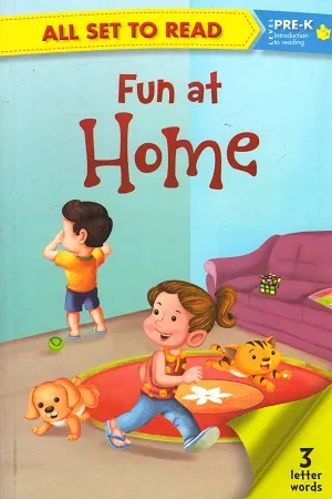 All set to Read - Level PRE-K Introduction to reading: Fun at Home