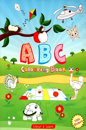 ABC Colouring Book - Colour &amp; Learn