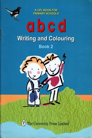 A B C D Writing And Colouring- Book 2