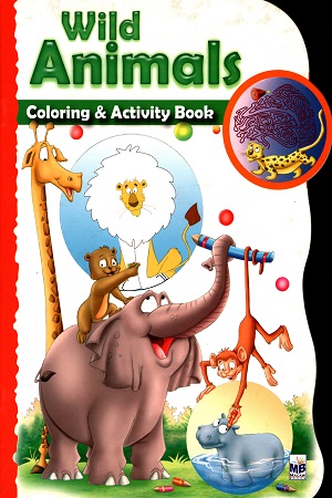 Wild Animals Coloring & Activity Book