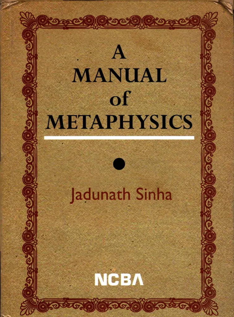A Manual Of Metaphysics
