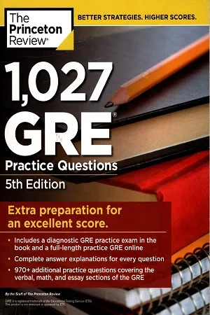 1027 GRE Practice Questions 5th Edition