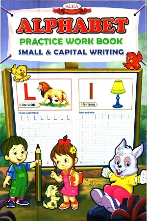 Alphabet Practice Word Book : Small &amp; Capital Writing