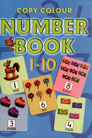 COPY COLOUR NUMBER BOOK 1 TO 10
