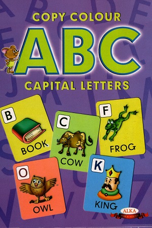 COPY COLOUR ABC CAPITAL LETTERS