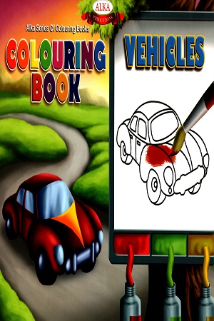 Colouring Book - Vehicles