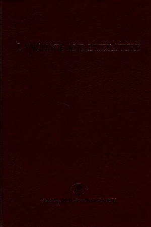 Cultural Survey of Bangladesh Series - 6: Language and Literature