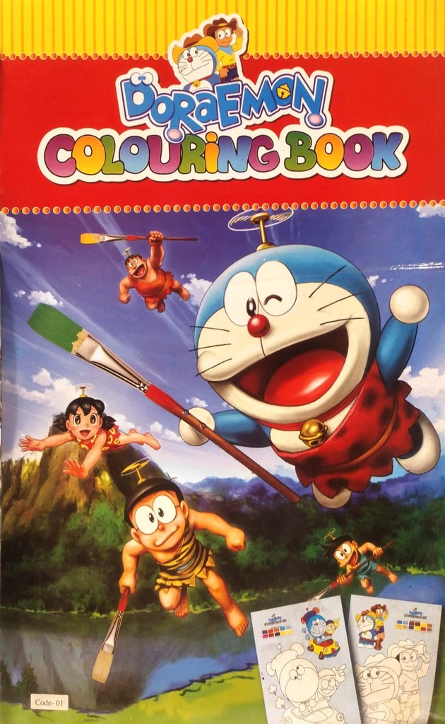 Doraemon Colouring Book
