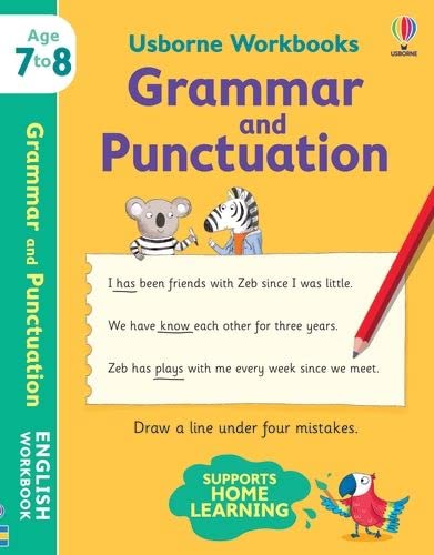 Usborne Workbooks Grammar and Puntuation 7-8