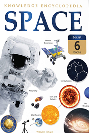 Space - Collection of 6 Books: Knowledge Encyclopedia For Children