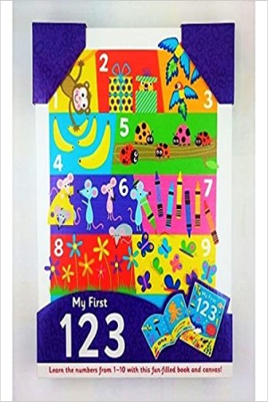 First Numbers Book and Canvas (Book & Canvas)