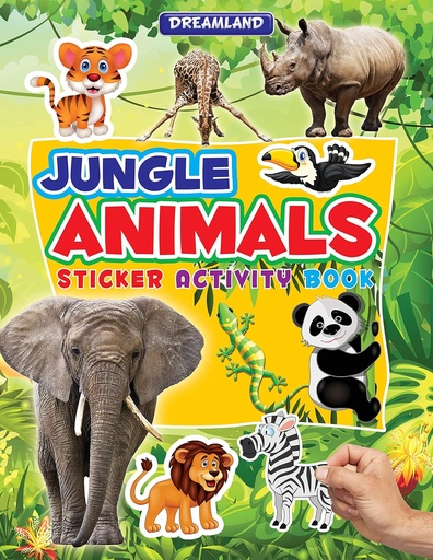 [9789350896792] Jungle Animals Sticker Activity Book