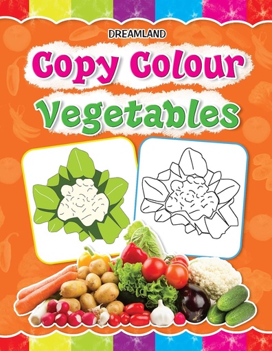 [9781730174681] Copy Colour: Vegetables