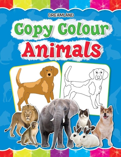 [9781730174414] Copy Colour: Animals