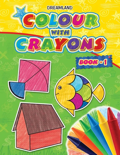 [9781730175060] Colour With Crayons Book 1
