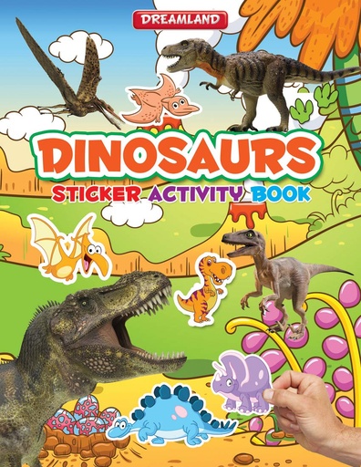 [9789350896778] Dinosaurs Sticker Activity Book 