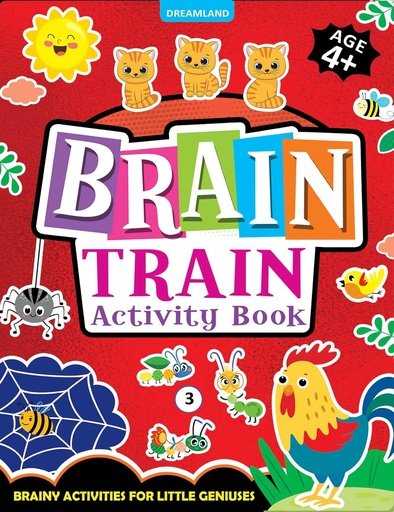 [9788196086985] Brain Train Activity Book age 3+