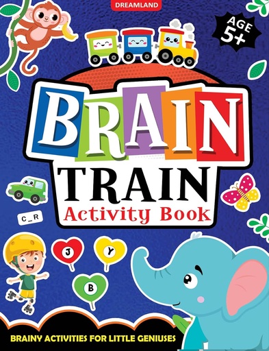 [9788119091645] Brain Train Activity Book for Kids Age 5+