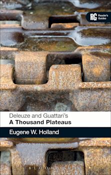 [9789354359057] Deleuze and Guattari's 'A Thousand Plateaus'