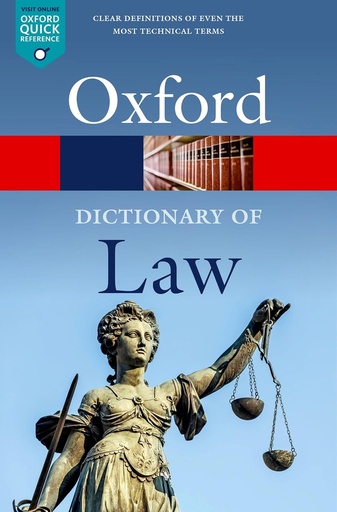 [9780192897497] Oxford Dictionary Of Law