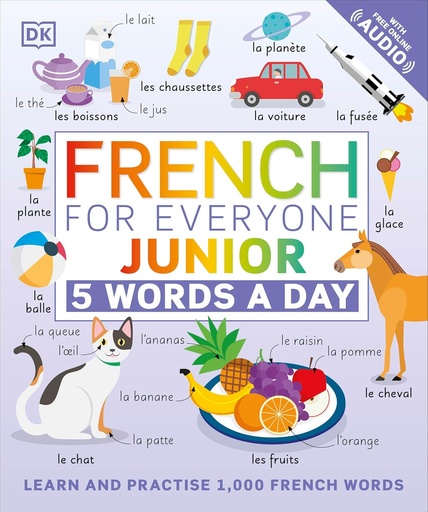[9780241491393] French for Everyone Junior 5 Words a Day