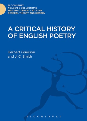 [9789354351853] A Critical History of English Poetry