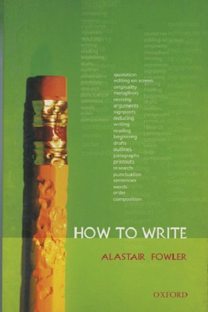 [9780199278503] How to Write