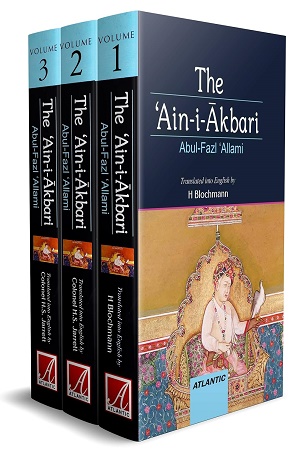 [9788126928545] The Ain-i-Akbari of Abul Fazl Allami (3 Vols. Set)