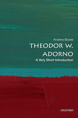 [9780198833864] THEODOR ADORNO VSI