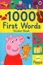Peppa Pig: 1000 First Words Sticker Book
