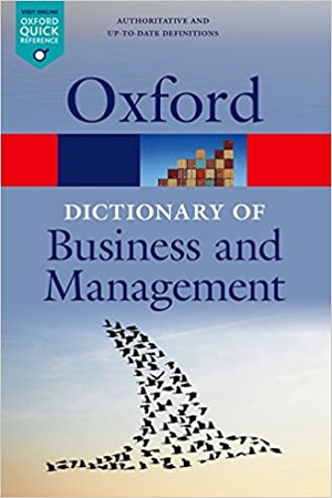 [9780199684984] A Dictionary of Business and Management (Oxford Quick Reference)