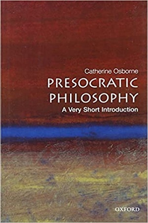 [9780192840943] Presocratic Philosophy: A Very Short Introduction