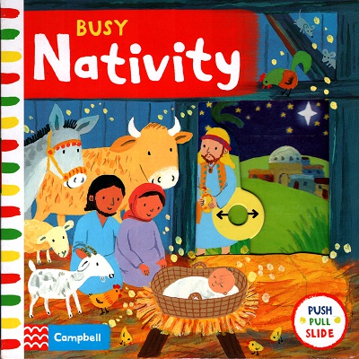 [9781509828951] Busy Nativity: Push Pull Slide