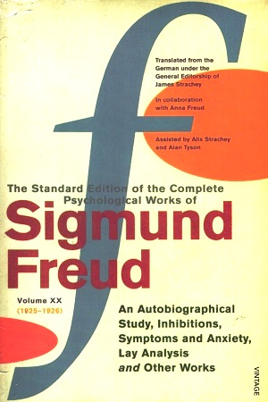 [9780099426752] The Standard Edition Of The Complete Psychological Works Of Sigmund Freud : Volume 20