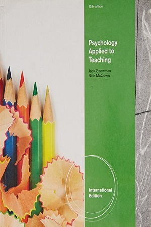 [9788131518038] PSYCHOLOGY APPLIED TO TEACHING